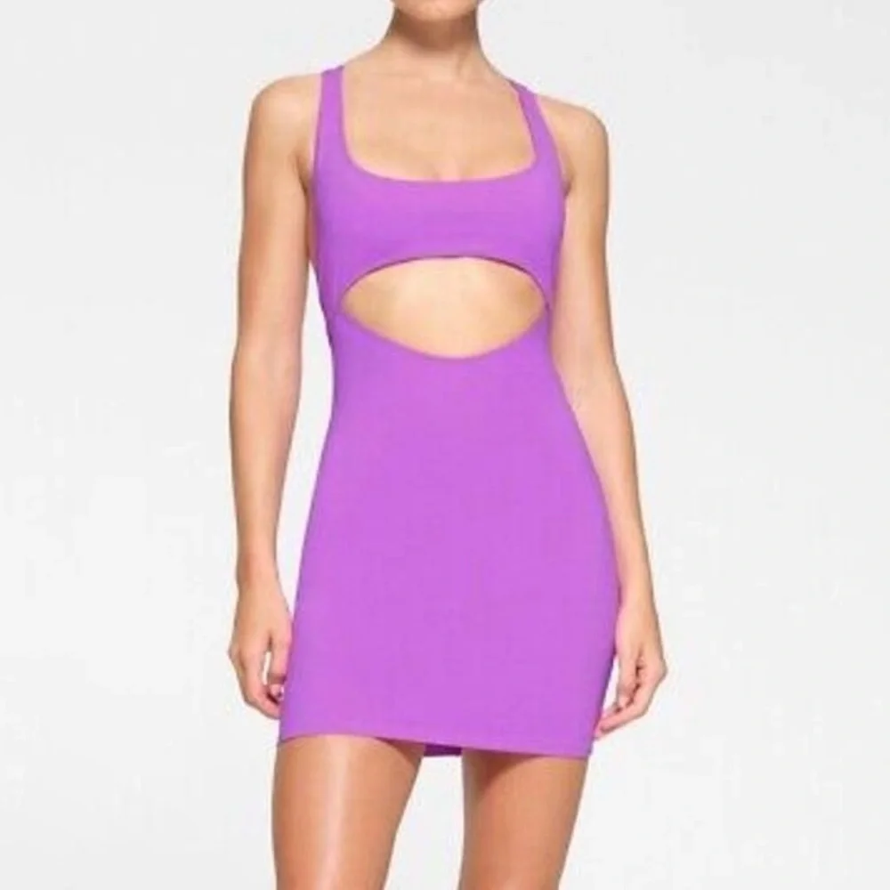NWT SKIMS Swim Cut Out Tank Dress Women's 3662
